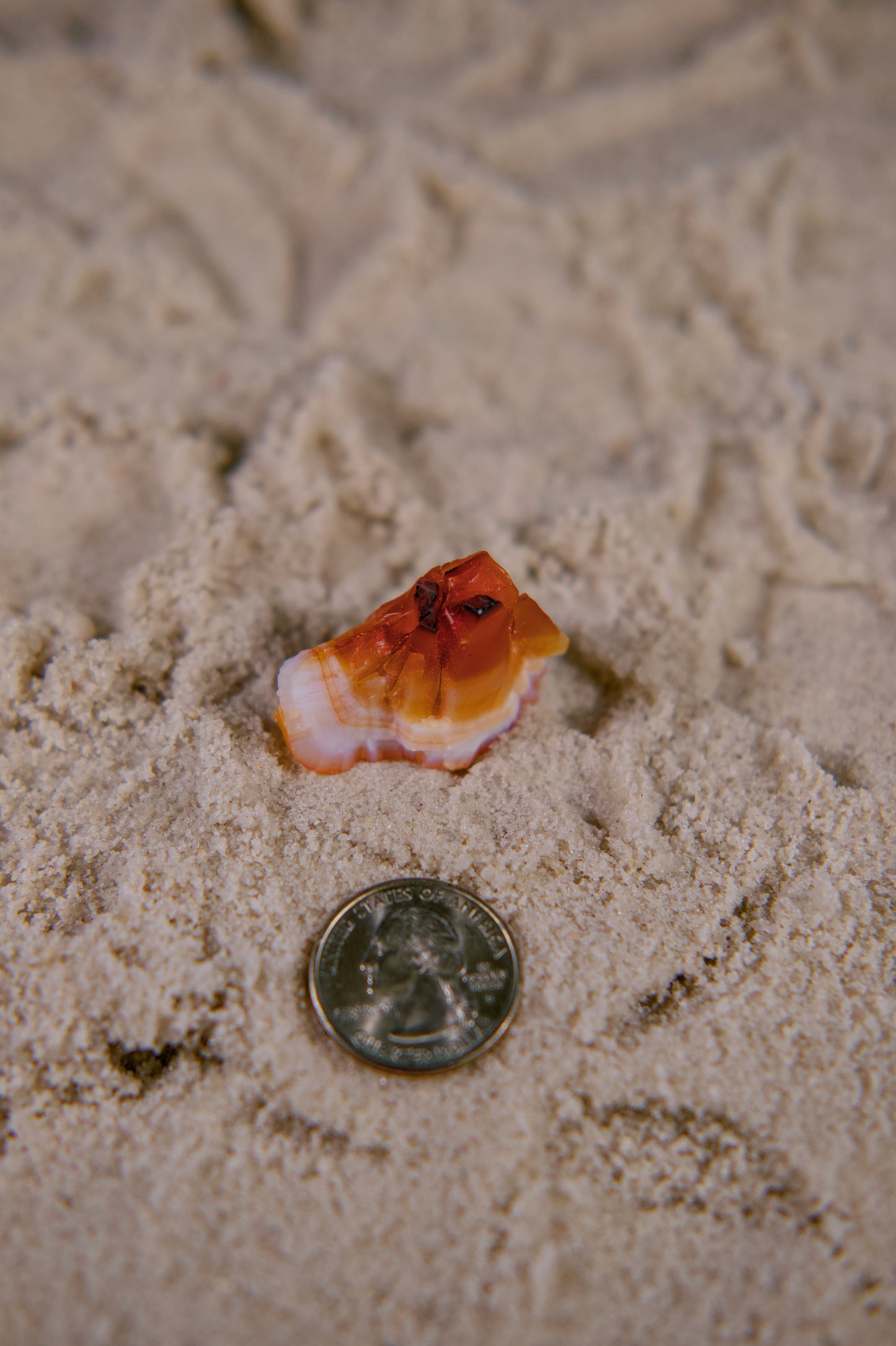 Raw Carnelian Crystal