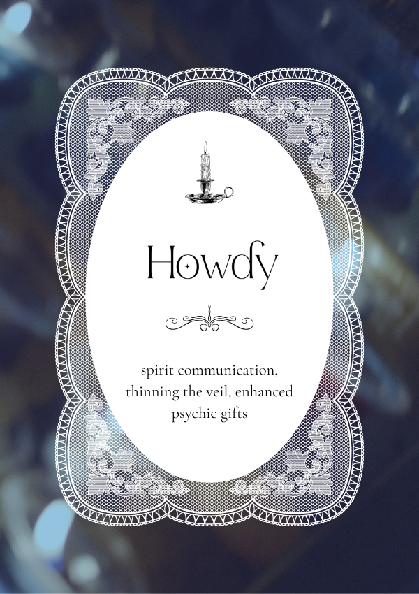 *Limited Time* 'Howdy' Spirit Communication Spell Oil