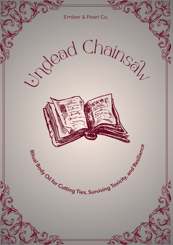 'Undead Chainsaw' Toxic Family Spell Oil