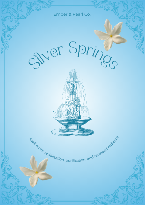 'Silver Springs' Spiritual Vitality Spell Oil