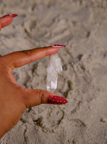 Raw Clear Quartz Crystal Points