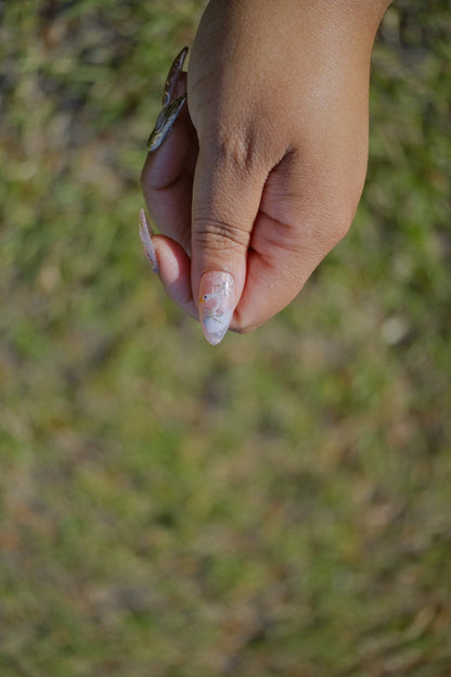 *Limited Time* 'Garden Party' Spelled Press-On Nails for Beauty and Allure
