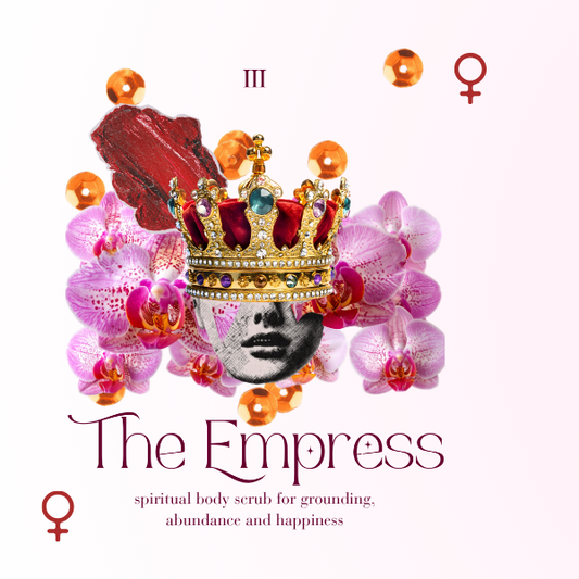 'The Empress' Spiritual Body Scrub for Grounding & Pleasure