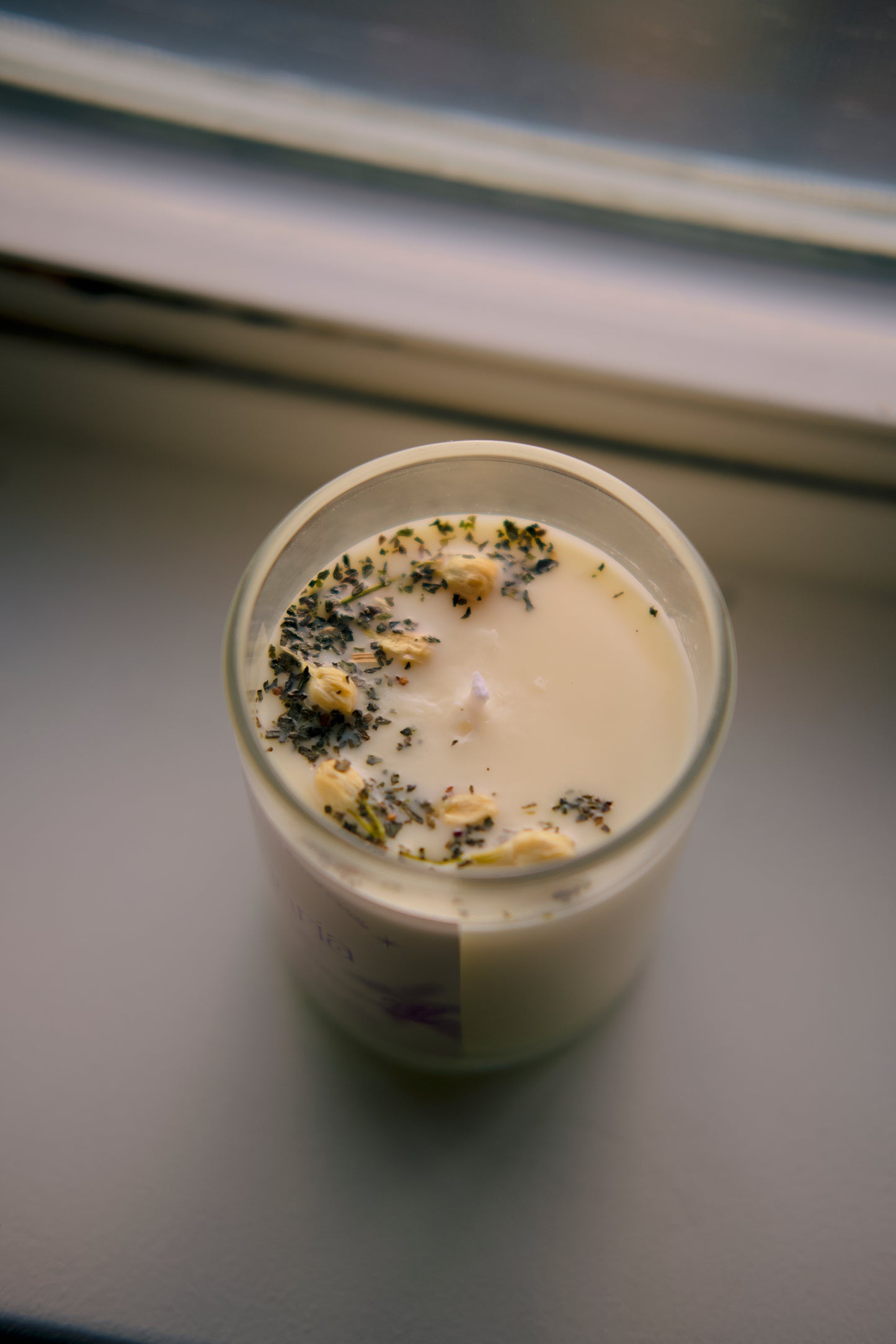 'Lunaría' Scented Spell Candle for Peace