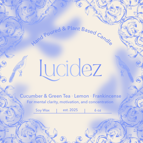 'Lucidez' Scented Spell Candle for Clarity