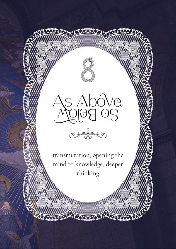 *Limited Time* 'As Above, So Below' Transmutation Spell Oil