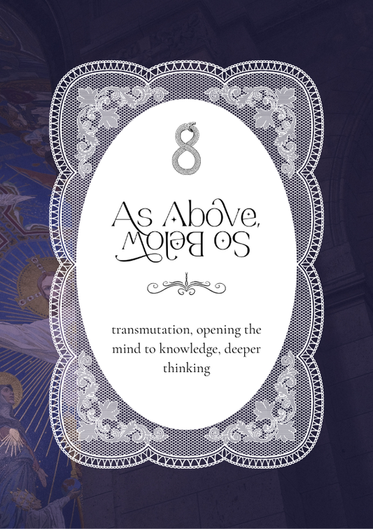 *Limited Time* 'As Above, So Below' Transmutation Spell Oil