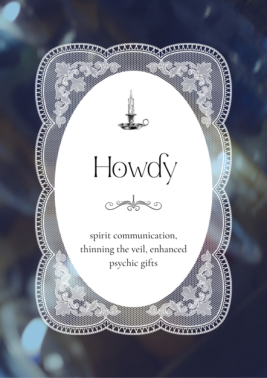 *Limited Time* 'Howdy' Spirit Communication Spell Oil