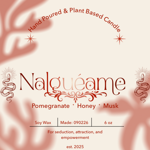 'Nalguéame' Scented Spell Candle for Seduction