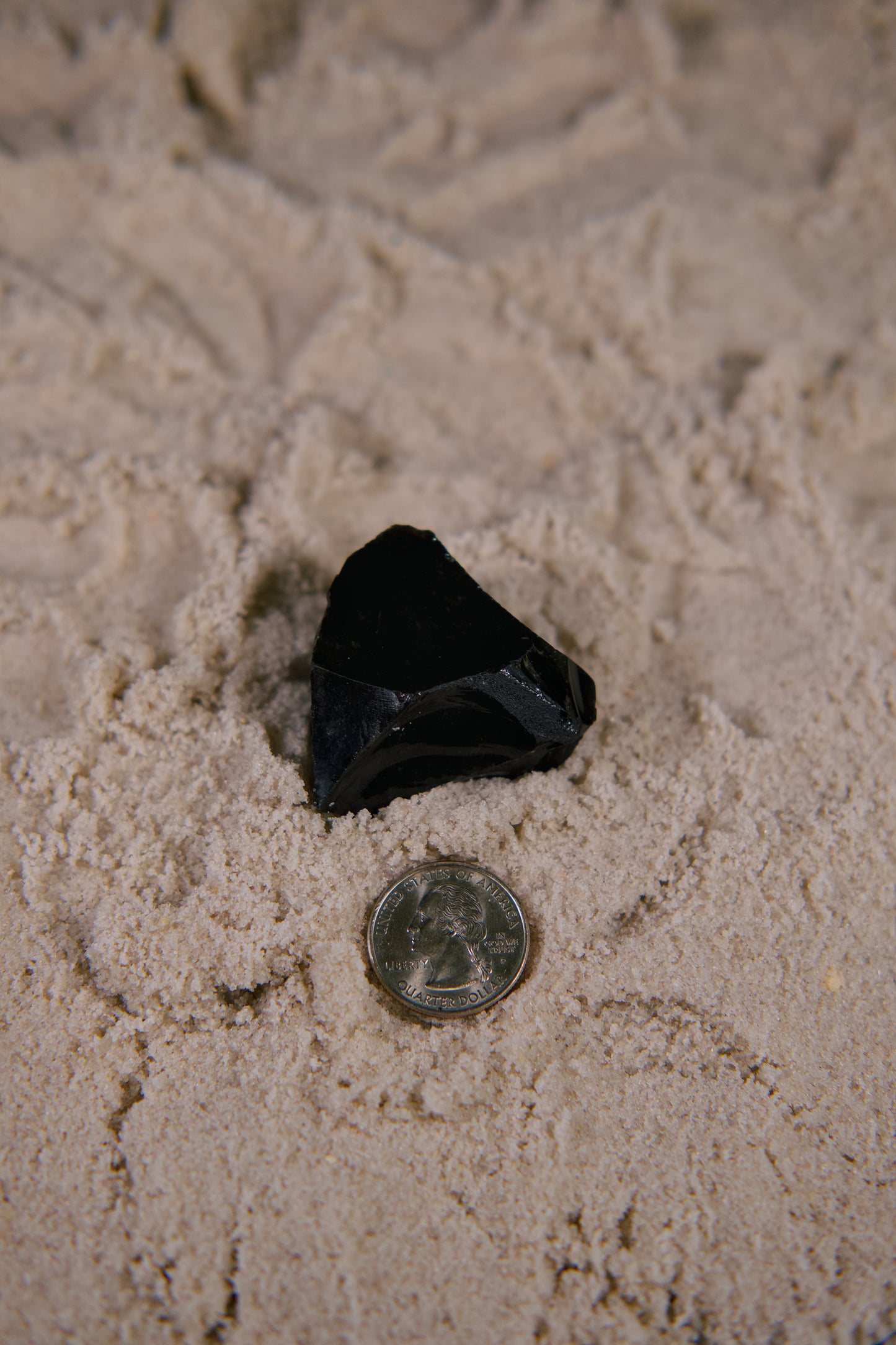 Raw Black Obsidian Crystal