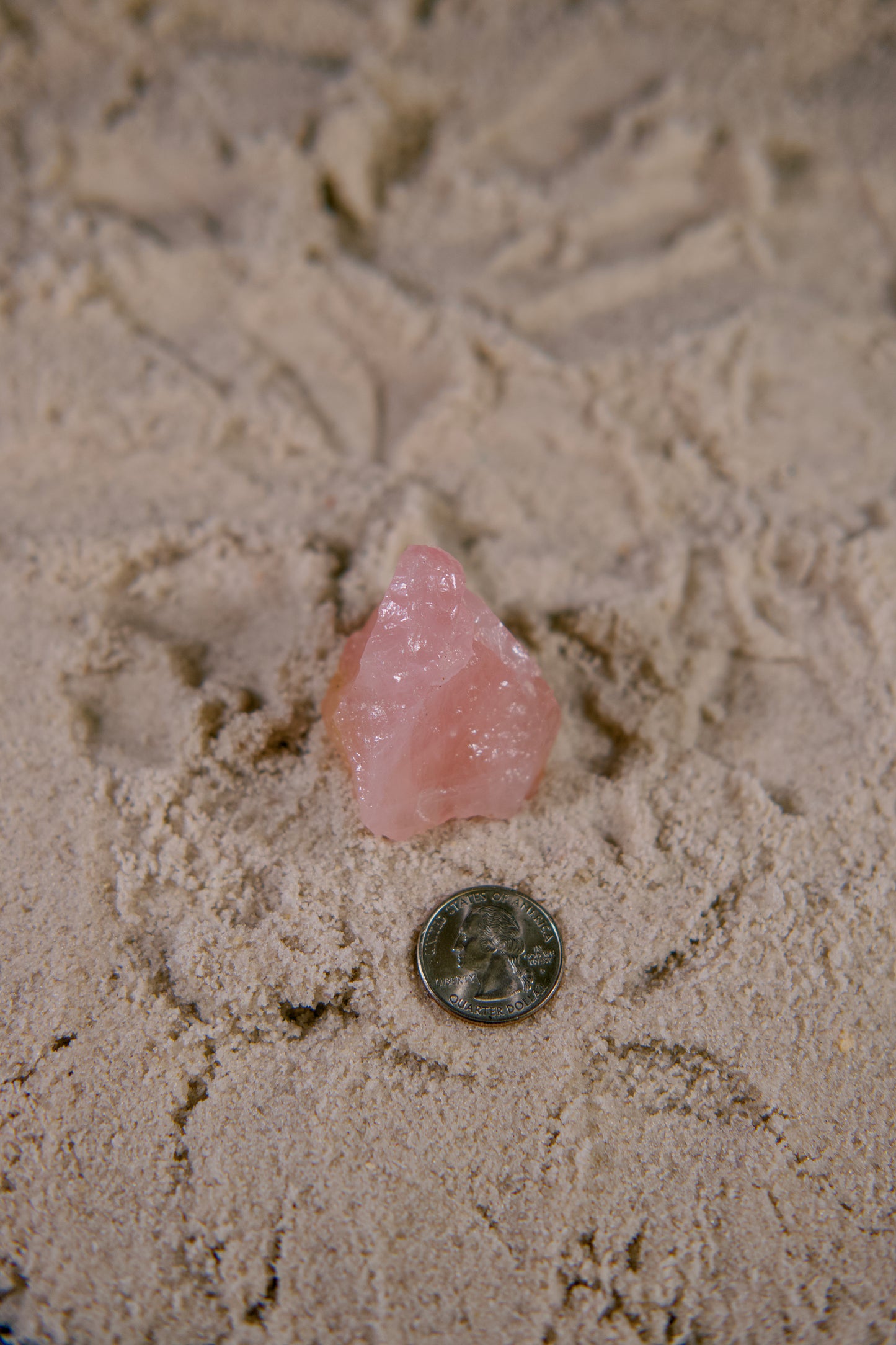 Raw Rose Quartz Crystal