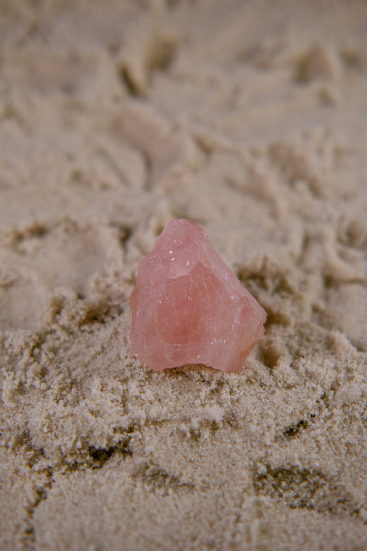 Raw Rose Quartz Crystal