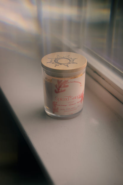 'Spiced Sangria' Scented Spell Candle for Love