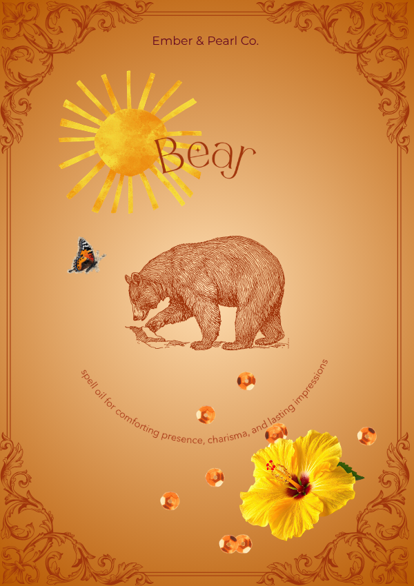 'Bear' Comforting Aura Spell Oil