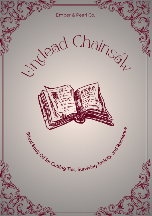 'Undead Chainsaw' Toxic Family Spell Oil