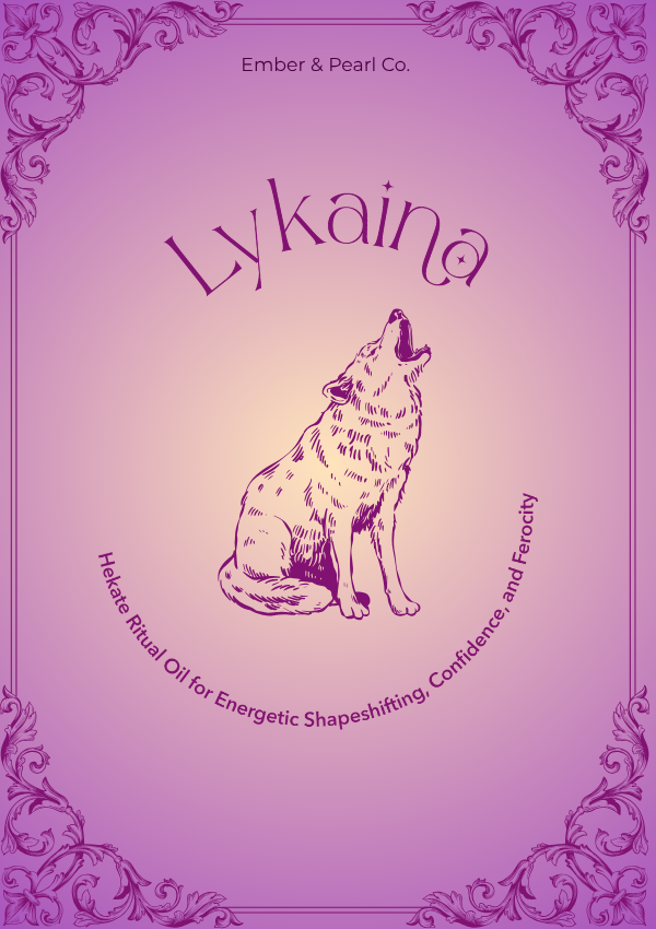 'Lykaina' Hekate Devotional Oil for Energetic Shapeshifting