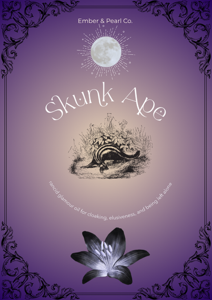 'Skunk Ape' Rancid Glamour Spell Oil