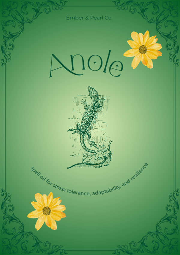 'Anole' Adaptability Spell Oil