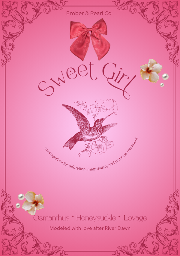 'Sweet Girl' Princess Treatment Sweetening Spell Oil