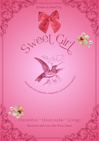 'Sweet Girl' Princess Treatment Sweetening Spell Oil