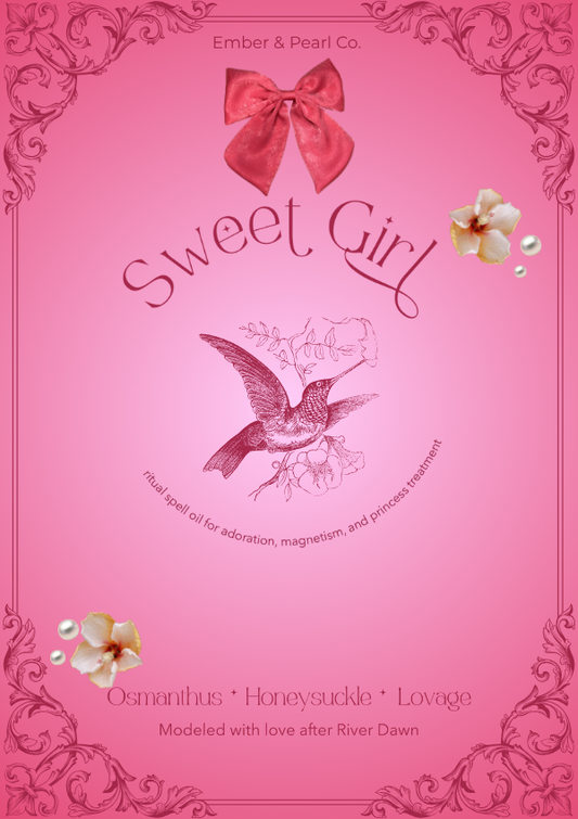 'Sweet Girl' Princess Treatment Sweetening Spell Oil